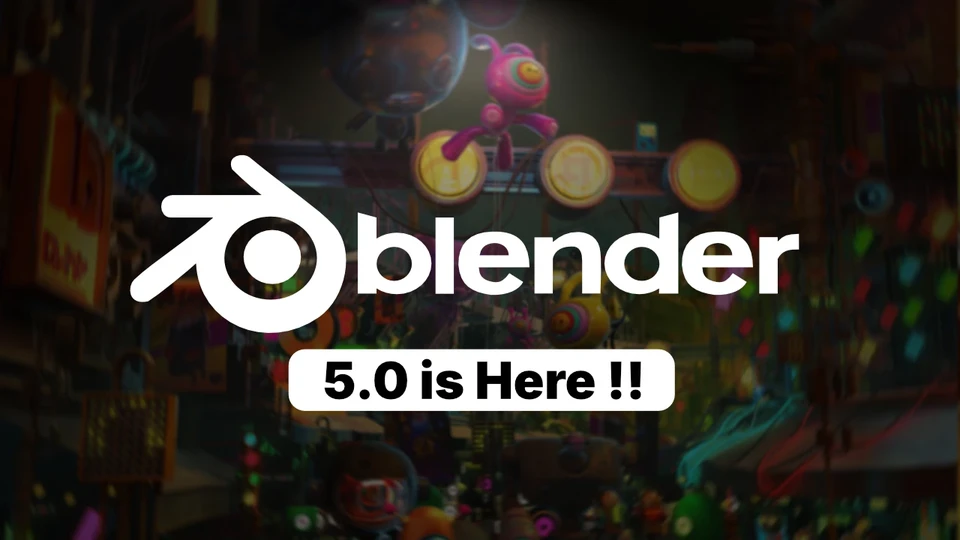 Finally Blender 5.0 is here!