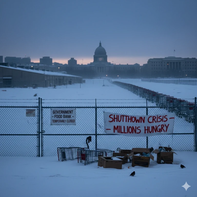 New effort to end government shutdown fails, leaving millions of hungry Americans at risk.