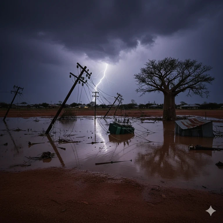 Cyclone Fina cuts power to Australia's Northern Territory