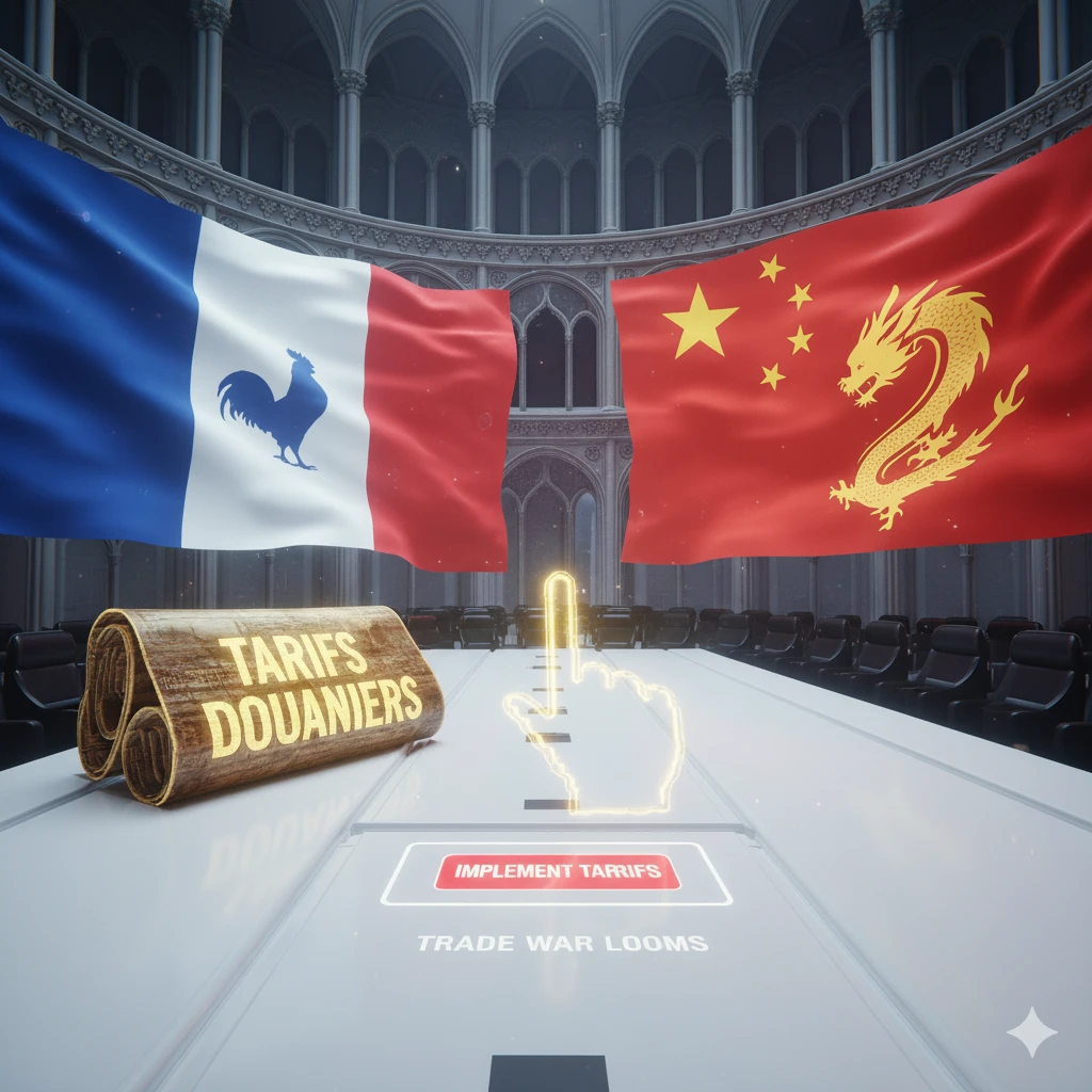 France threatens to impose tariffs on China in the coming months