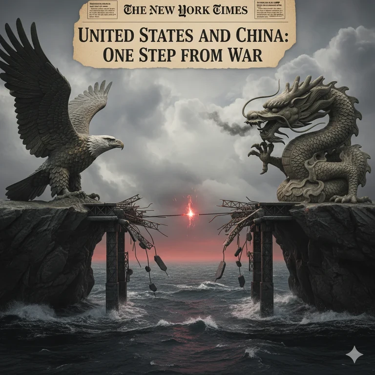 New York Times: The United States and China are one step away from war.