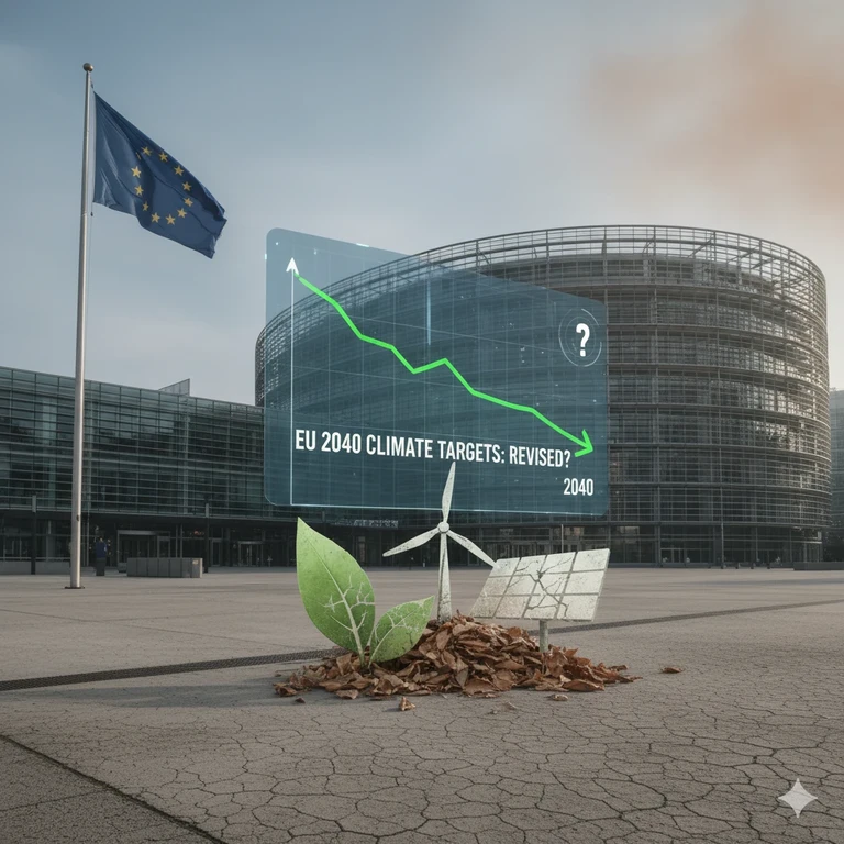 The European Union is considering lowering its 2040 climate targets