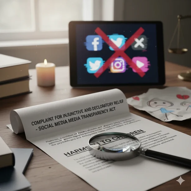 Lawsuit seeks to improve transparency regarding social media's harms to children