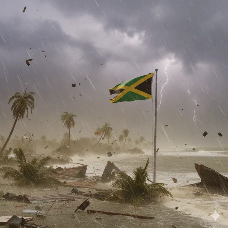 Melissa hits Jamaica with 280 km/h winds