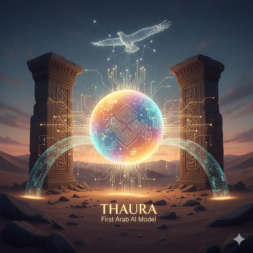 "Thaura is the first Arab artificial intelligence model created by two Syrian refugees.