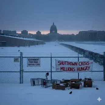 New effort to end government shutdown fails, leaving millions of hungry Americans at risk.