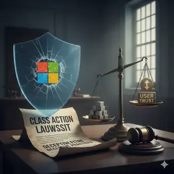 Microsoft faces legal action for deceiving users