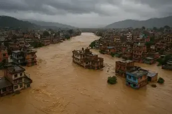 Death toll from massive floods in India and Nepal rises