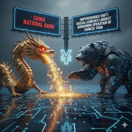 Unprecedented shift: Russia launches largest borrowing operation in Chinese yuan