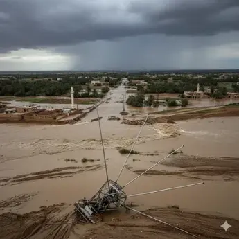 Floods in parts of Iran following cloud seeding operation