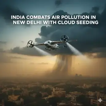 India combats air pollution in New Delhi with cloud seeding