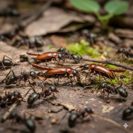 Amazing trick: Scientists discover beetles that "disguise themselves as ants"
