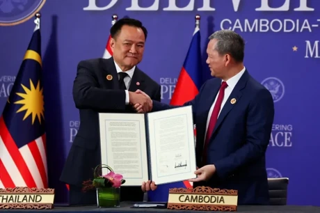 Thailand and Cambodia sign ceasefire agreement