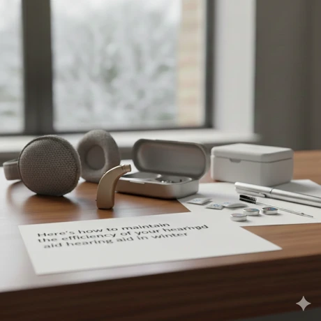 Here's how to maintain the efficiency of your hearing aid in winter