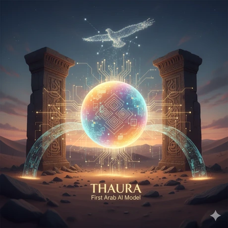 "Thaura is the first Arab artificial intelligence model created by two Syrian refugees.